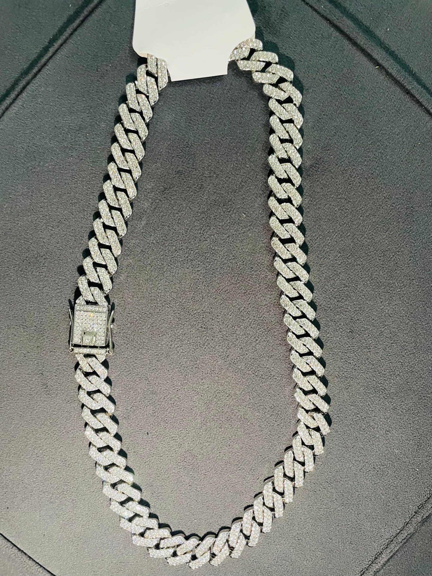 Iced Out Cuban Link Chain Necklace – Premium Shine Edition